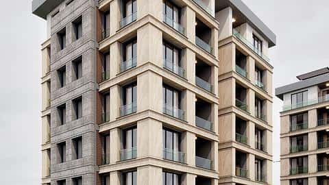 Appartement à Esenyurt avec parking intérieur, 4 chambres disponibles à la vente — 5/10
