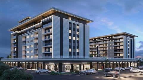 À vendre : Charmants appartements avec 2, 3, 4 chambres et accès à la piscine à Kucukcekmece, Istanbul — 2/16