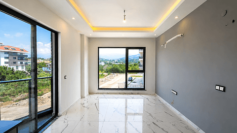 Appartement 1+1 Vue Mer à Vendre à Kestel Alanya — 7/17