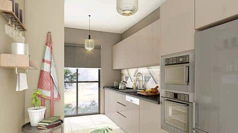À vendre : appartements de 1 et 2 chambres avec permis de résidence et vue sur la ville à Kagithane, Istanbul — 10/21