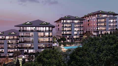 Appartements modernes d'Istanbul Uskudar avec vue sur la ville et la mer : à vendre — 2/17