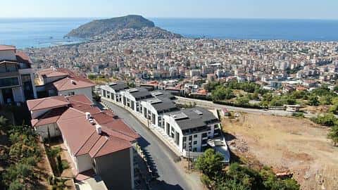 Appartement de 5 chambres éligible à la citoyenneté à Alanya Tepe avec vue sur la mer — 3/19