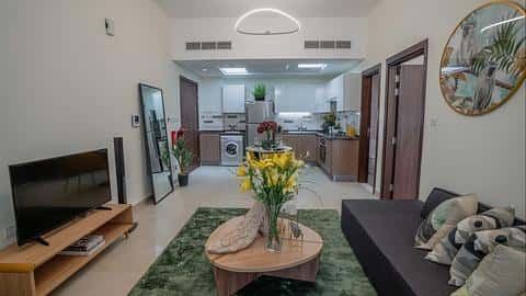 Elite Apartments with Fabulous View in Al Furjan, Dubai — 8/13