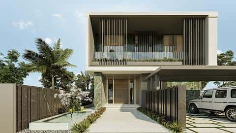 Luxus 5-Makuuhuoneen Villa DAMAC Hillsissa, Dubai myytävänä — 4/19