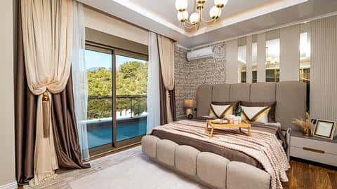 Villa à Oba avec 4 chambres à vendre, incluant la citoyenneté et vue sur la mer — 5/21