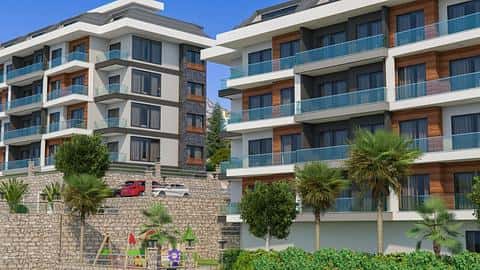 Appartements de 1 à 3 chambres avec citoyenneté à vendre à Alanya Kargicak — 10/27