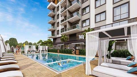 Investir à Alanya : Appartements de 1 à 2 chambres avec piscine à Mahmutlar — 7/35