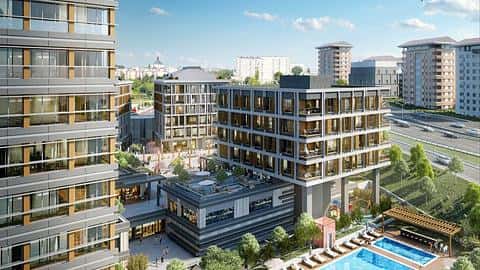 Propriété commerciale à Kadikoy à vendre avec piscine et permis de résidence — 8/21
