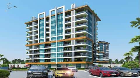 Appartements avec vue sur la ville et la mer à Kestel, Alanya - Options de 1 à 5 chambres — 2/40
