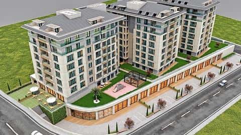 À vendre : appartements de 2 à 8 chambres à Beylikduzu Istanbul avec permis de résidence — 3/20