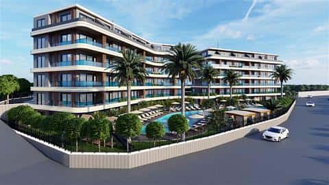 Appartements Alanya Oba à vendre : options de 1 et 2 chambres avec piscine — 2/28