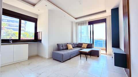 Résidence 1+1 Vue Sur Mer à Vendre à Kargicak Alanya — 7/34