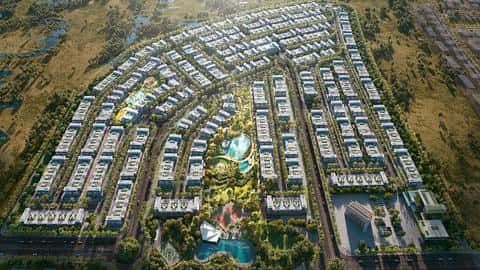 Ylelliset 4 makuuhuoneen townhouse -asuntoja DAMAC Hillsissa, Dubaissa — 10/24
