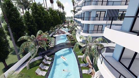 Schitterende complexe residentie in Long Beach, Chypre. — 8/28