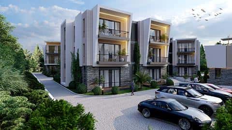 Appartements à des prix raisonnables à Alsancak, Kyrenia — 3/10