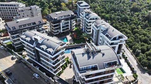 Appartement T2 Meublé à Vendre à Oba Alanya — 2/15