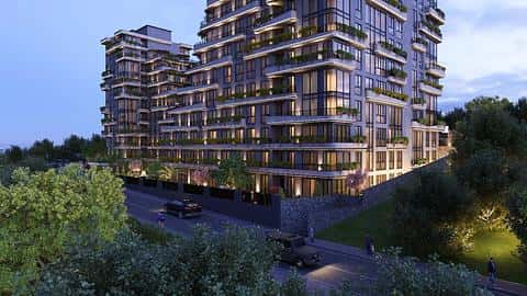 Achetez des appartements de 1 à 3 chambres à Uskudar, Istanbul avec piscine et citoyenneté — 6/11