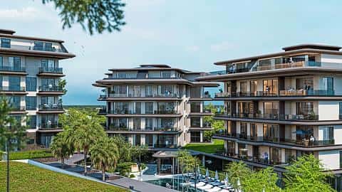 Appartements Modernes de 1-4 Chambres à Vendre à Kestel, Alanya — 2/33
