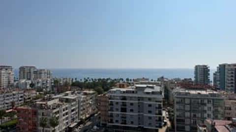 Appartement 1+1 Vue Sur Mer à Vendre au Centre de Mahmutlar Alanya — 3/22