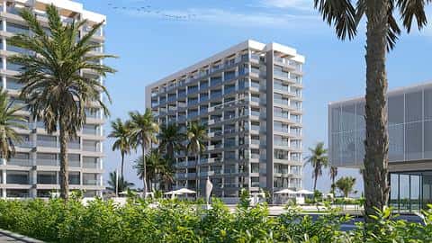 One-bedroom apartment in luxurious complex in Güzelyurt, North Cyprus — 8/24