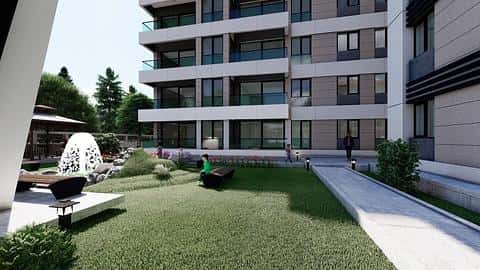 Les appartements modernes de 2 et 3 chambres d'Istanbul, Kucukcekmece, avec citoyenneté à vendre — 2/21
