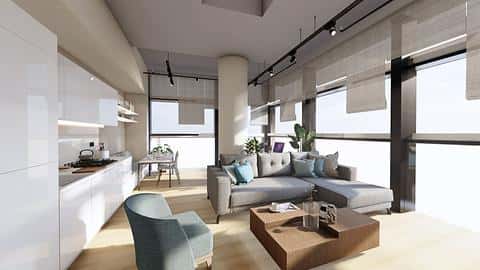Appartement Studio à Vendre à Kagithane, Istanbul avec Permis de Résidence — 8/36