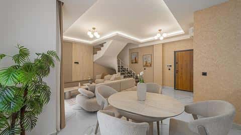 Umeblowany penthouse 2+1 na sprzedaż w Mahmutlar, Alanya — 2/57