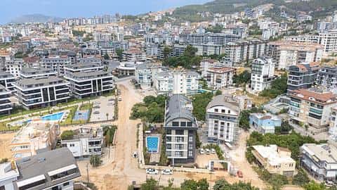 À vendre : Appartement de 3 chambres à Alanya avec piscine dans le quartier d'Oba — 6/35