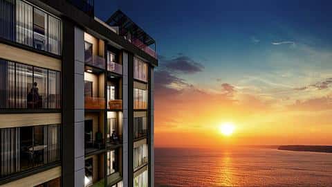 Achetez un appartement intelligent de 3 à 5 chambres à Tuzla, Istanbul avec un permis de résidence — 3/17