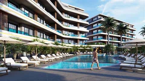 Appartements Alanya Oba à vendre : options de 1 et 2 chambres avec piscine — 10/28