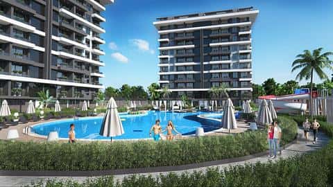 Appartements Alanya Demirtas : 1, 2, 3 chambres, à vendre avec salle de gym et transfert vers la plage — 6/18