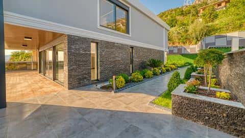 Villa 4+1 avec vue sur la mer à Alanya avec citoyenneté turque — 7/25