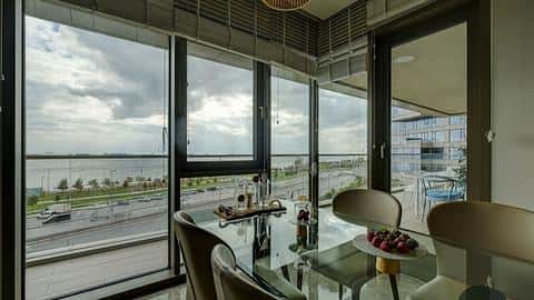 À vendre : appartement 1-2 chambres à Bakirköy, Istanbul, offre de citoyenneté et piscine intérieure — 7/38