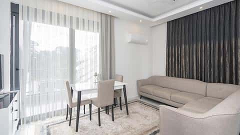 Appartement 1+1 meublé à vendre à Oba, Alanya — 10/25