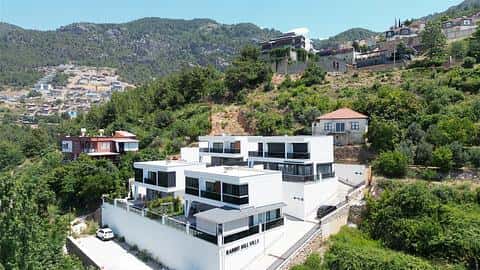 Villa de luxe 3+1 avec vue sur la mer à vendre à Alanya Bektas — 3/48