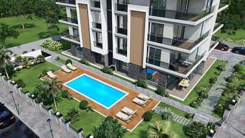 Appartements élégants de deux chambres situés à Aksu, Antalya — 5/11