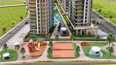 Appartement à Beylikdüzü, Istanbul avec 2 à 4 chambres et permis de résidence à vendre — 4/41