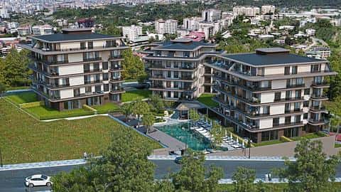Appartements Modernes de 1-4 Chambres à Vendre à Kestel, Alanya — 9/33