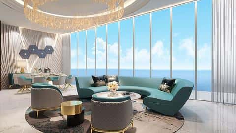 Außergewöhnliches Projekt am Meer in Dubai Maritime City, Dubai — 8/14