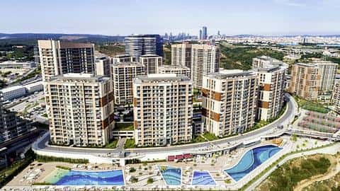 À vendre : appartement de 1 à 4 chambres à Eyupsultan, Istanbul avec piscine et permis de résidence — 2/25