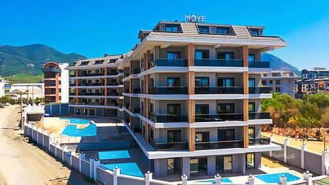 Appartements de Luxe avec Vue Panoramique sur la Mer et le Château à Alanya — 2/31