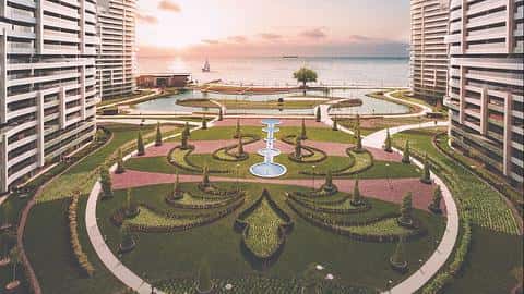 À vendre : appartement à Bakirkoy, Istanbul avec permis de résidence, vue sur la mer, 1-4 chambres — 3/28