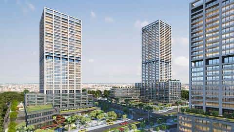 Appartements à vendre à Istanbul, Ataşehir : 1-5 chambres avec vue sur la ville et la mer — 8/17