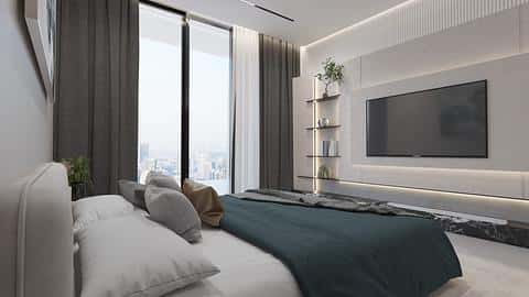 Luxuriöse Samana Barari Lagoons Residenz, Dubai — 9/27