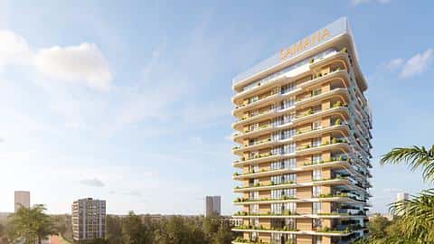 Luksuriøse lejligheder med private pools, Dubai — 3/25