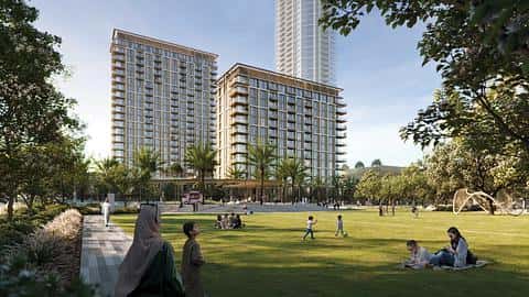 Satılır: Dubai Creek Harbour-da 2 otaqlı mənzil — 2/14