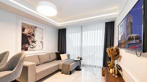 Complex de Long Beach-district in Famagusta, Noord-Cyprus. — 9/31