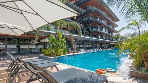 Appartement à Alanya’s Hasbahce avec piscine et salle de sport, 1-2 chambres à vendre — 2/35