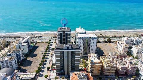 Penthouse 4+2 (3+1 et 1+1) face à la mer à vendre à Alanya avec vue imprenable sur la mer — 2/36