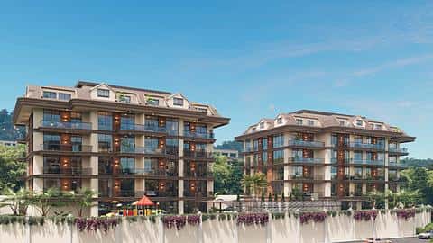 Appartements de Luxe 1+1, 2+1 & 3+1 Près de la Mer à Alanya — 2/28